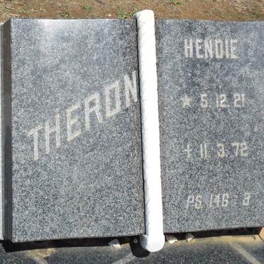 THERON Hendie 1921-1972