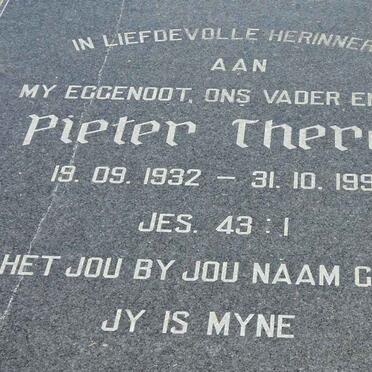 THERON Pieter 1932-1999