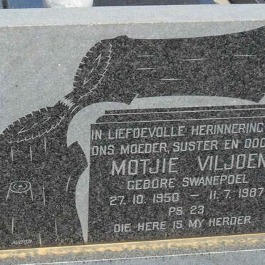 VILJOEN Motjie nee SWANEPOEL 1950-1987