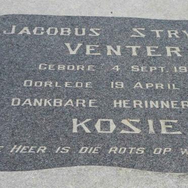 VENTER Jacobus Strydom 1949-1974