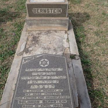BERNSTEIN Solomon 1869-1947