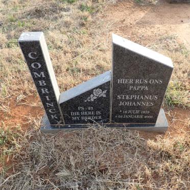 COMBRINK Stephanus Johannes 1919-2000