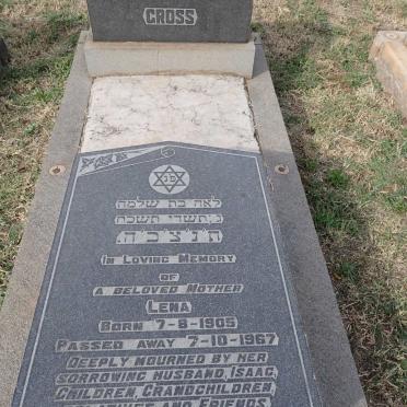 CROSS Lena 1905-1967