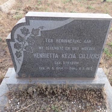 CILLIERS Henrietta Kezia nee STRYDOM 1944-1967