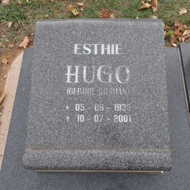 HUGO Esthie nee BOSMAN 1935-2001