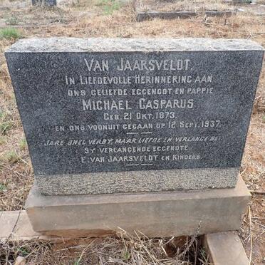 JAARSVELDT Michael Casparus, van 1873-1937