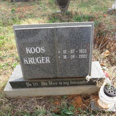 KRUGER Koos 1935-2003