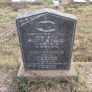 KRIEL Louwrens Matthys 1864-1937 & Susanna Catharina BRITS 1877-1942