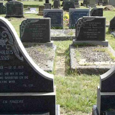 PLESSIS Pieter Arnoldus, du 1901-1971 &amp; Judith J.M. VAN WYK 1903-1961