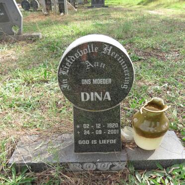 ROUX Dina 1920-2001