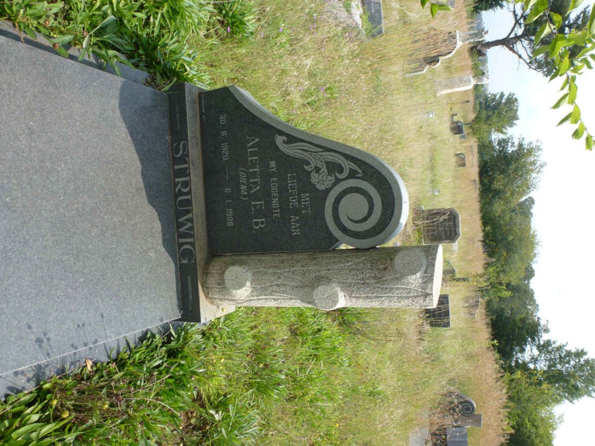 STRUWIG Aletta E.B. 1920-1988