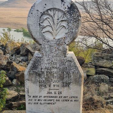 WYK Catharina Margaritha, van nee CRONJE 1856-1888