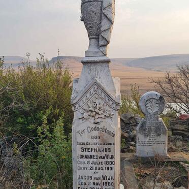 WIJK Jacob, van 1880-1903 :: VAN WIJK Stephanus Johannes 1890-1901