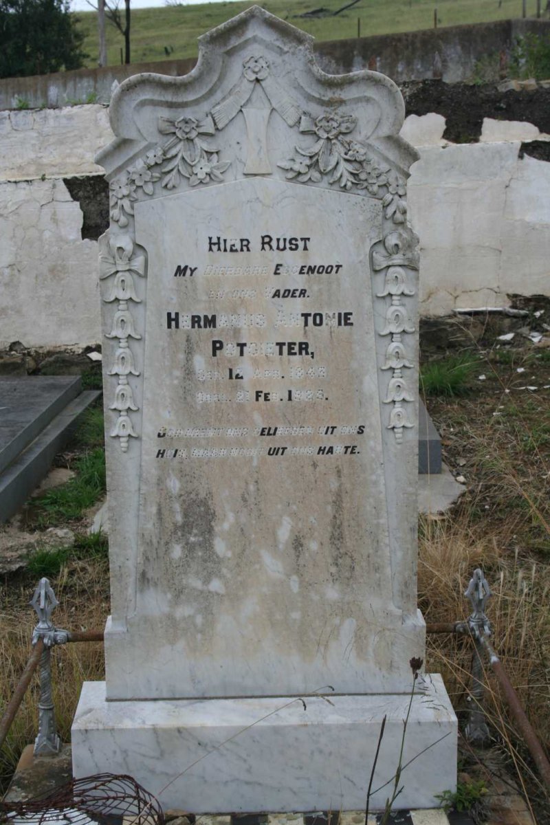 POTGIETER Hermanus Antonie 1843-1925