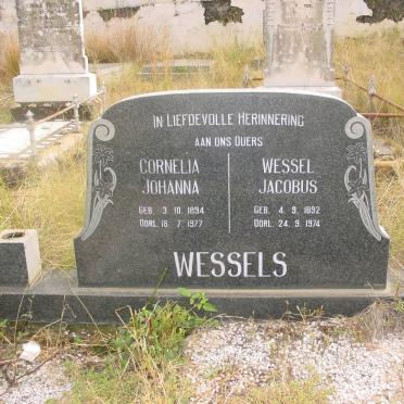 WESSELS Wessel Jacobus 1892-1974 &amp; Cornelia Johanna 1894-1977