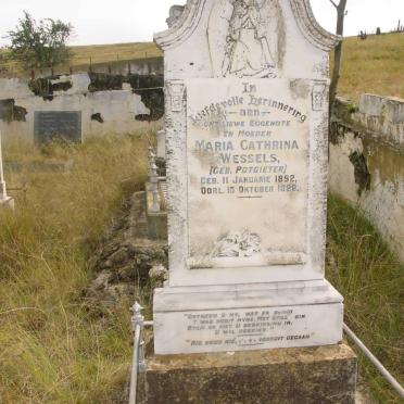 WESSELS Maria Cathrina nee POTGIETER 1892-1928