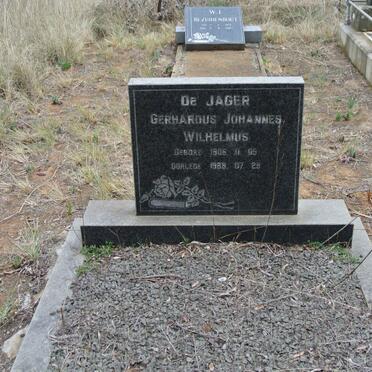 JAGER Gerhardus Johannes Wilhelmus, de 1906-1988