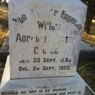 CRAUSE Willem Abraham Bester 1890-1925