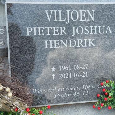VILJOEN Pieter Joshua Hendrik 1961-2024
