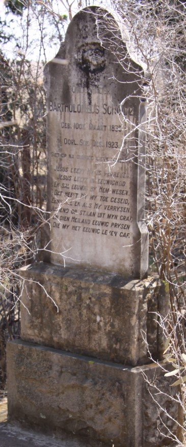 SCHULTZ Bartholomew 1836-1923