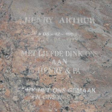 NICHOLSON Henry Arthur 1954-1999