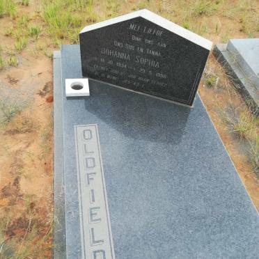 OLDFIELD Johanna Sophia 1934-1986