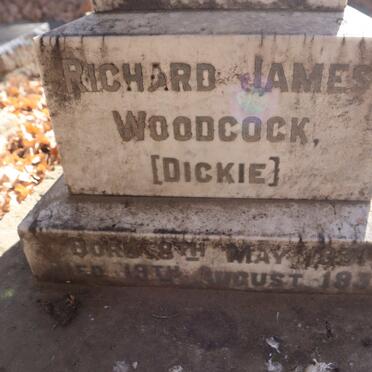WOODCOCK Richard James 1931-1935