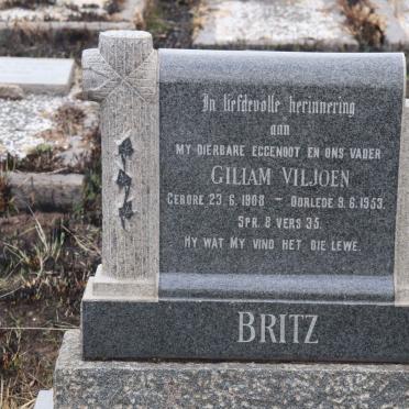 BRITZ Giliam Viljoen 1908-1953