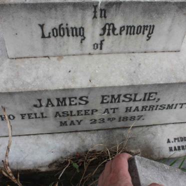 EMSLIE James -1887 &amp; Jane -1903 _2