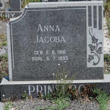 PRINSLOO Anna Jacoba 1916-1995
