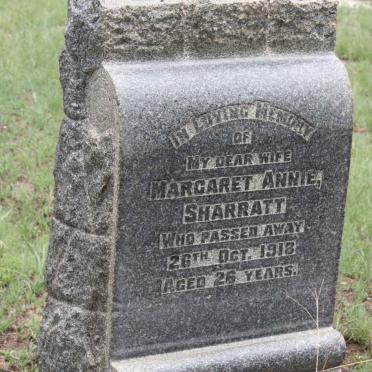 SHARRATT Margaret Annie -1918