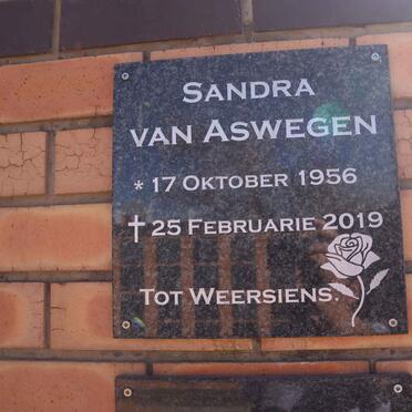 ASWEGEN Sandra, van 1956-2019
