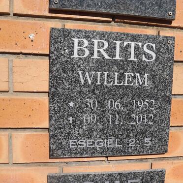 BRITS Willem 1952-2012