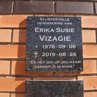 VIZAGIE Erika Susie 1978-2019