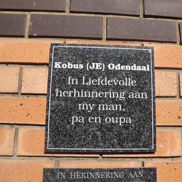 ODENDAAL J.E. 