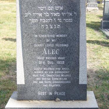 ASERMAN Alec -1959