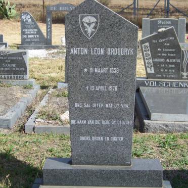 BROODRYK Anton Leon 1956-1976
