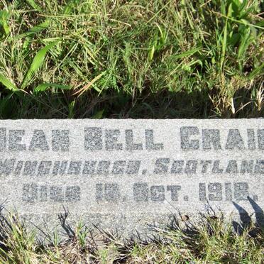 CRAIG Jean Bell -1918
