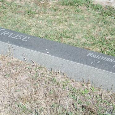 CRAUSE Christiaan J.F. 1913-1993 &amp; Marthina J.H. 1920- _2