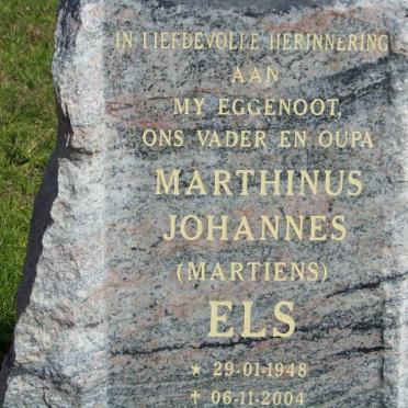 ELS Marthinus Johannes 1948-2004