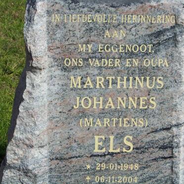 ELS Marthinus Johannes 1948-2004
