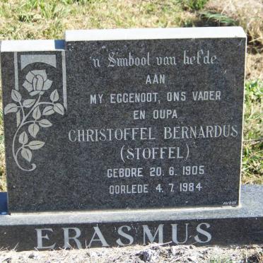 ERASMUS Christoffel Bernardus 1905-1984