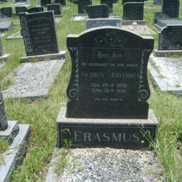 ERASMUS Jacobus Johannes 1908-1958