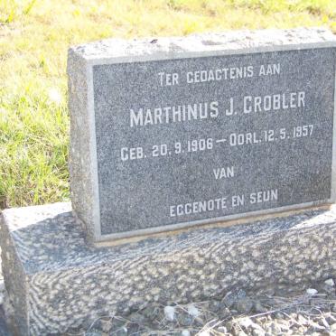 GROBLER Marthinus J. 1906-1957