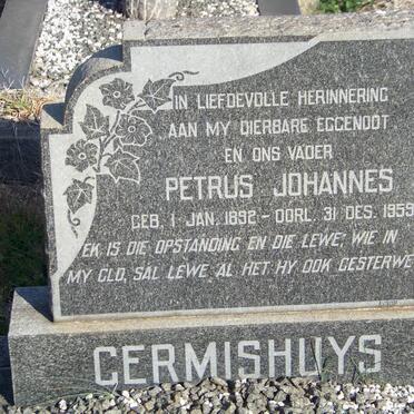 GERMISHUYS Petrus Johannes 1892-1959