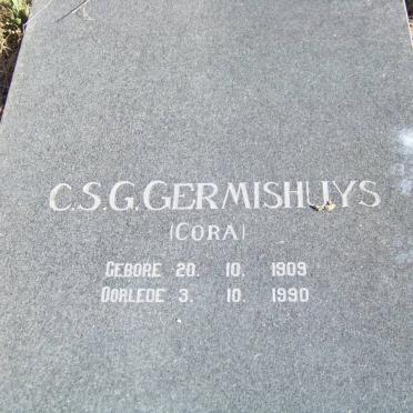 GERMISHUYS C.S.G. 1909-1990