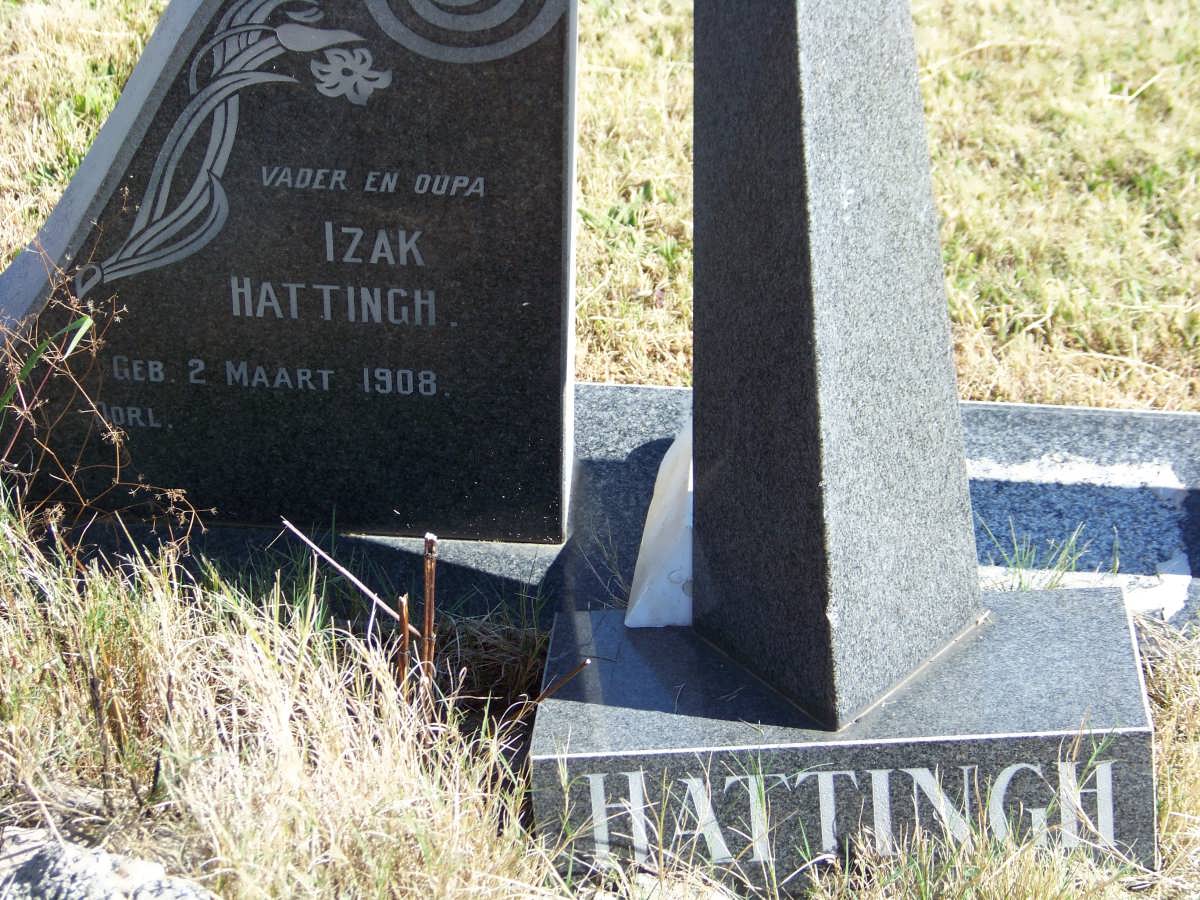 HATTINGH Izak 1908- & Johanna Jacoba Corolina STEYN 1917-1981 _1