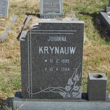 KRYNAUW Johanna 1899-1984