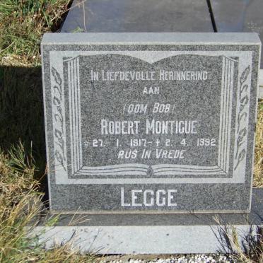 LEGGE Robert Montigue 1917-1992
