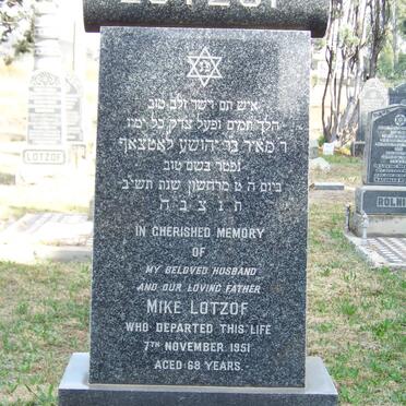 LOTZOF Mike -1951